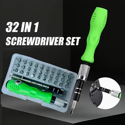 32-in-1 Precision Screwdriver Set for Laptop and Phone Repair with Magnetic Bits