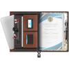 FEDUS Multipurpose Leatherette Professional File Folders for Certificates,Documents Holder, Document Bag,Portfolio, Exec