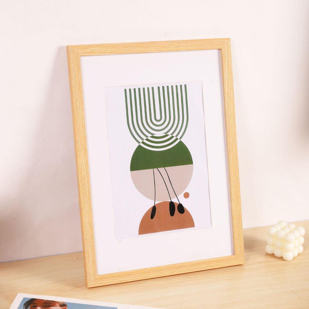 Large Simple Wooden Photo Frame A3/A4 for Wall Hanging