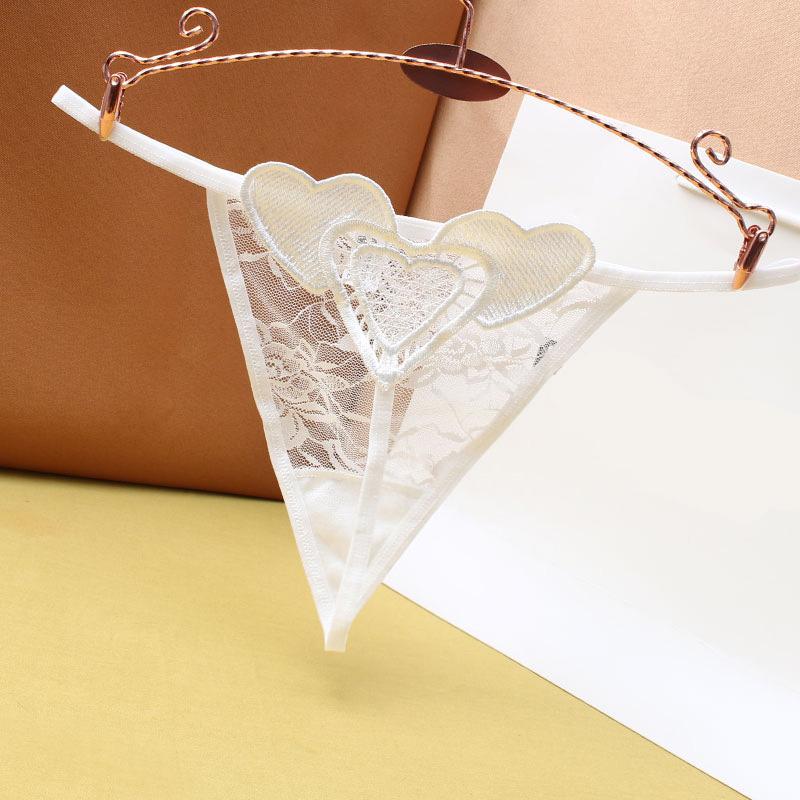 Sexy Net garn Höschen Frauen Dünnen Riemen G-String Tanga Weibliche Dessous Unterwäsche Stickerei T-zurück K66