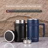 Large-Capacity Insulated Cup with Handle, Office Cup for Men and Women, Tea Cup, Home Office Cup, Portable Business Cup