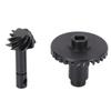 Ring Pinion Gear Set CNC 30T 8T High Strength Alloy Shockproof Metal Bevel Gear for SCX10 II RC