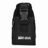 MSC 20A Universal Nylon Adjustable Two Way Radio  Walkie Talkie Waist Bag Protective Cover with Strap