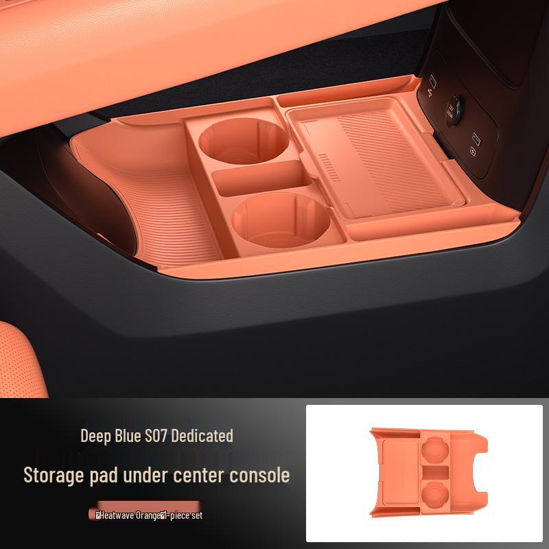 Deep Blue S07 Center Console Lower Storage Box Modification Accessories