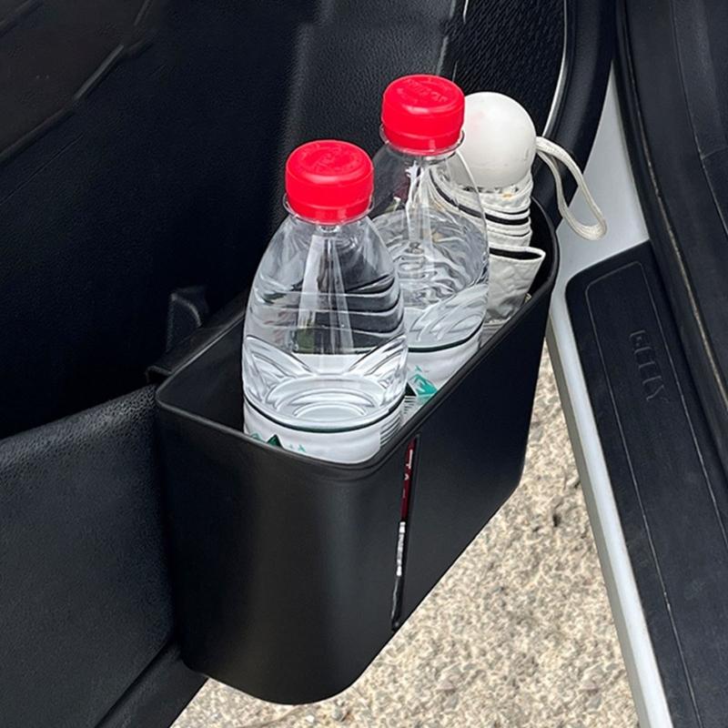 Upgrade Car Seat Organizer Backseat Cup Holder Multipurpose Car Organizer Hanging Box Car Trash Can Garbage Can