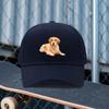 An Adjustable Hat Featuring a Golden Retriever Print Perfect for Both Unisex And Women in Outdoor Sports Style ItS an Ideal Gift