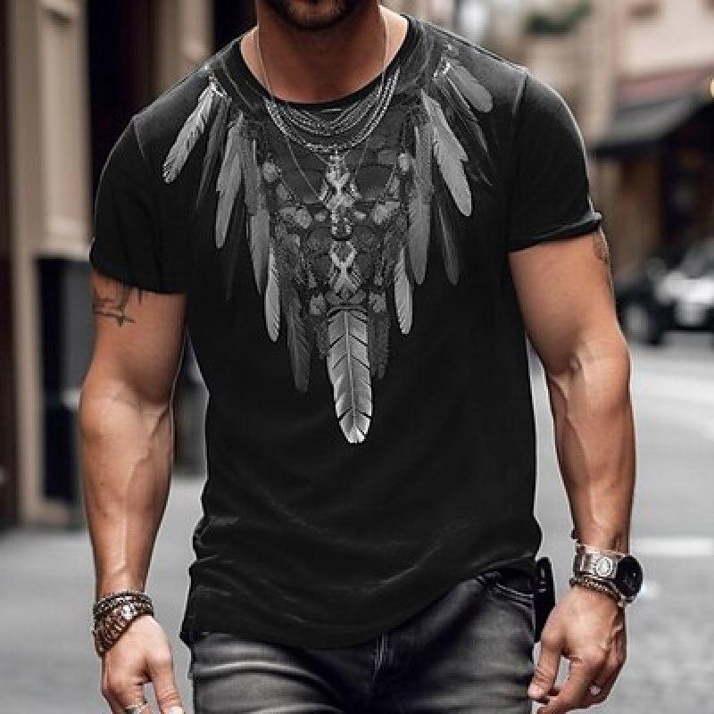 Pánské tričko Tričko Grafika Zvíře Pes Oblečení Oblečení 3D tisk Denní sport Potisk s krátkým rukávem Módní návrhář Neformální