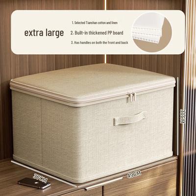 Boîte de rangement en tissu lavable