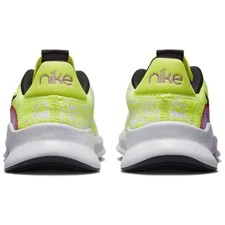 Nike  SuperRep Go 3 Flyknit Next Nature Volt Rush Fuchsia Women Sneakers Green White Black DH3393-700