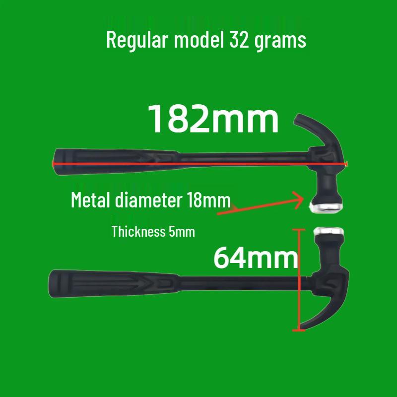 Mini Ram's Horn Seamless Nail Hammer for Craft & Archaeology