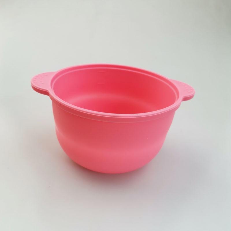 Silicone Folding Mask Bowl - Multi-functional Non-stick Wax Bean Bowl for Hair Removal