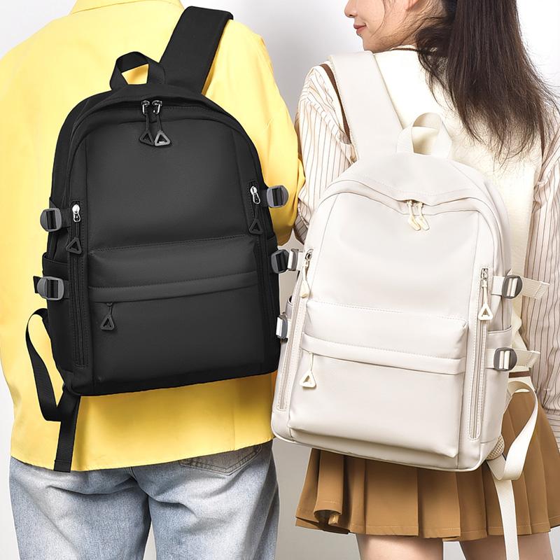 New Student Backpack With Large Capacity, Simple And Durable Oxford Cloth Backpack, Lightweight And Women's Casual Backpack