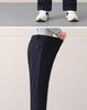 Men's Thickened Cotton Winter Trousers - Casual and Warm for Middle-Aged and Elderly Dads