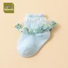 Breathable Lace Mesh Cotton Baby Socks for Boys & Girls - Spring/Autumn