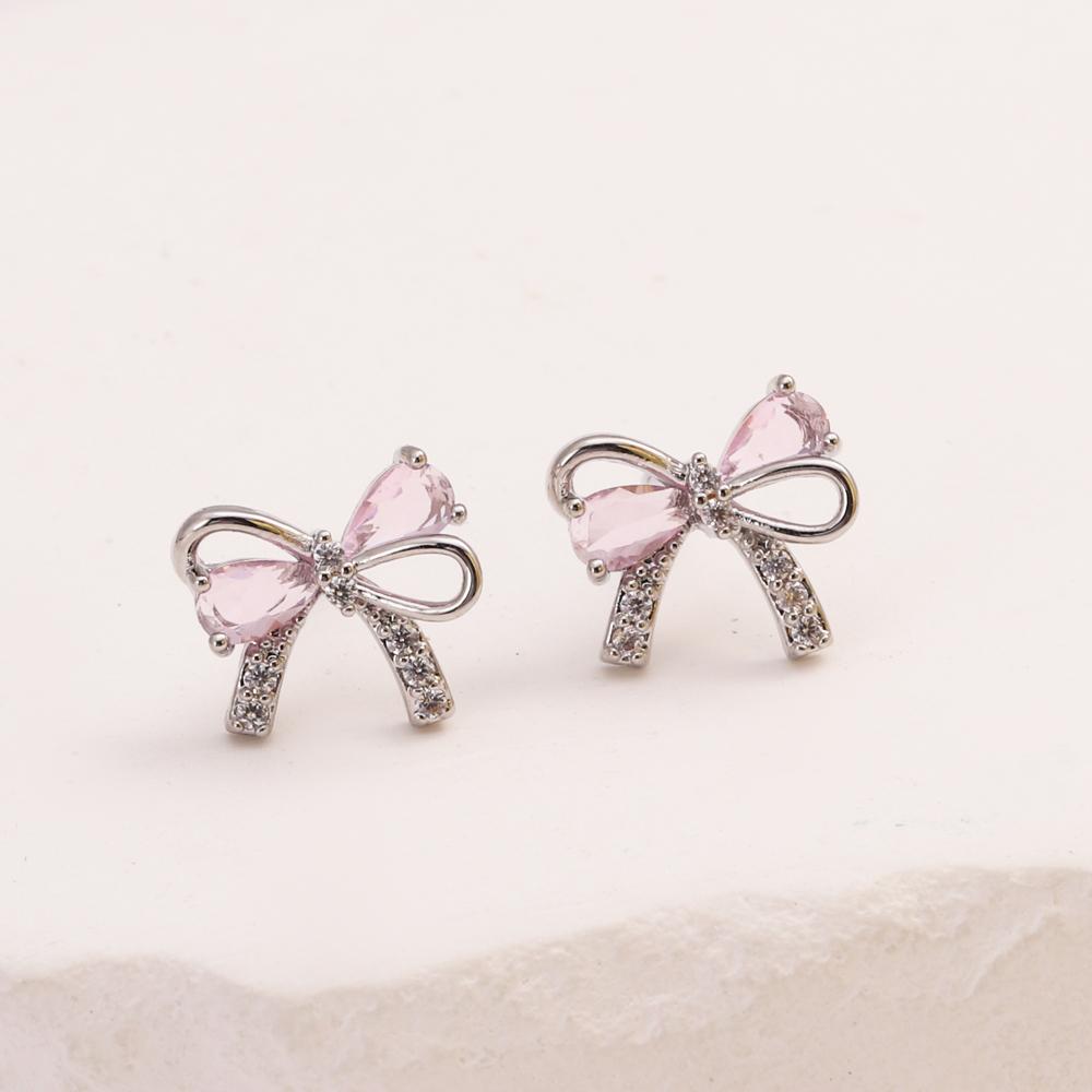 Instagram Style Cute and Sweet Bracelet Love Zircon Butterfly Festival Bracelet Women's Valentine's Day Gift Jewelry