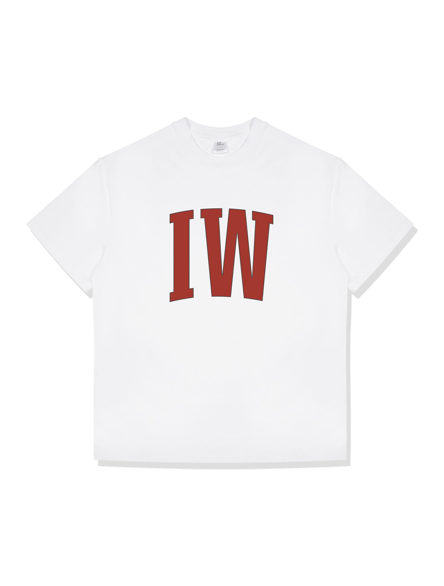Idle Workers Iw Logo Cotton Oversized Short Sleeve_White L