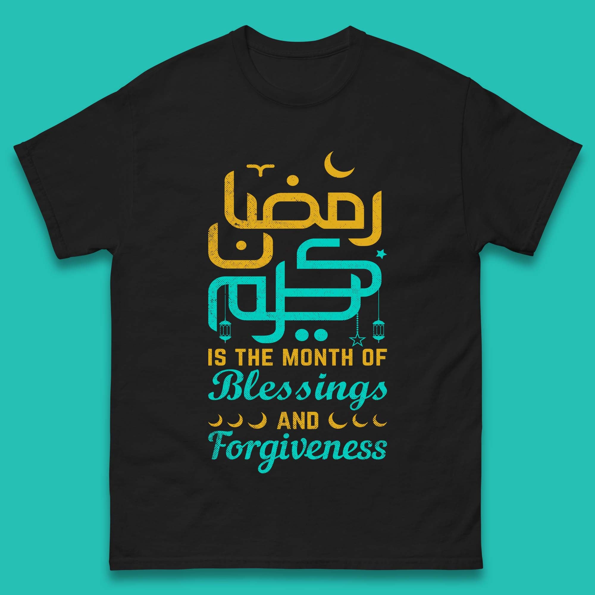 Ramadan Kareem Month Of Blessings Mens T-Shirt Womens Tops Tees 2XL