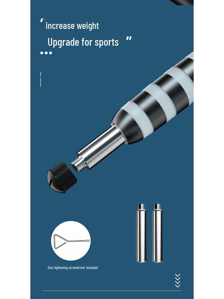 Gewichtetes Doppelkugellager Speed-Springseil - Stahldraht & Aluminiumlegierung