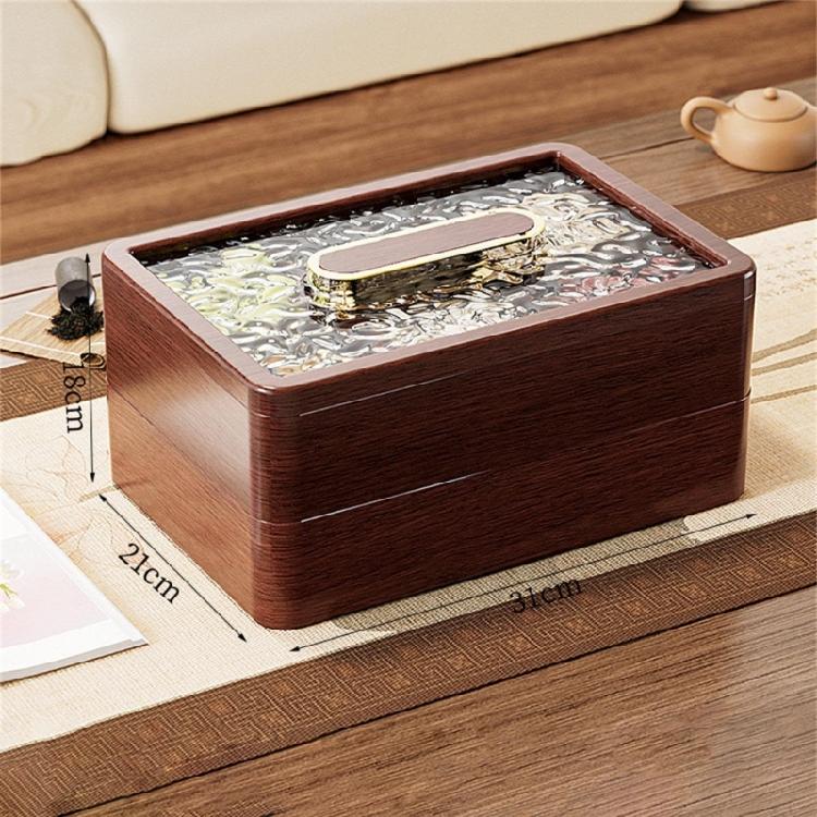 Plastic Dry Fruit Organiser Sealed Nut Storage Solution Compartmentalized Snacks Tray with Clear Lid for Living Room