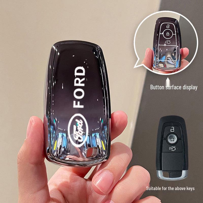 Ford Prado Key Cover: Durable, Anti-Drop Shell for Taurus, EcoSport - Creative Decoration