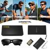 [KANASTAL] Men's Sports Polarized Sunglasses with Super Elastic Ear Loops, UV400 Protection, Ultra-lightweight, Impact Resistant, Suitable for