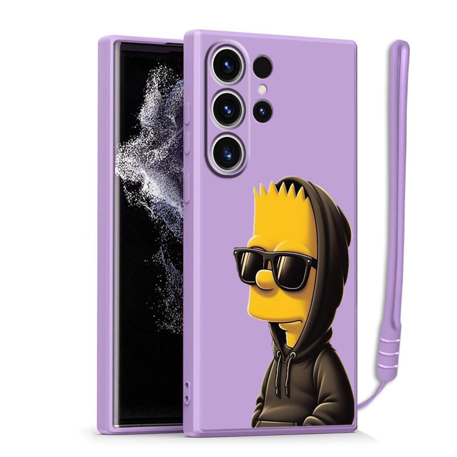 The S-Simpsons Homer Phone Cover Case for Samsung Galaxy S26 S23 S21 Plus S22 S24 Ultra S25 Edge Note 20 10 Ultra S20 FE