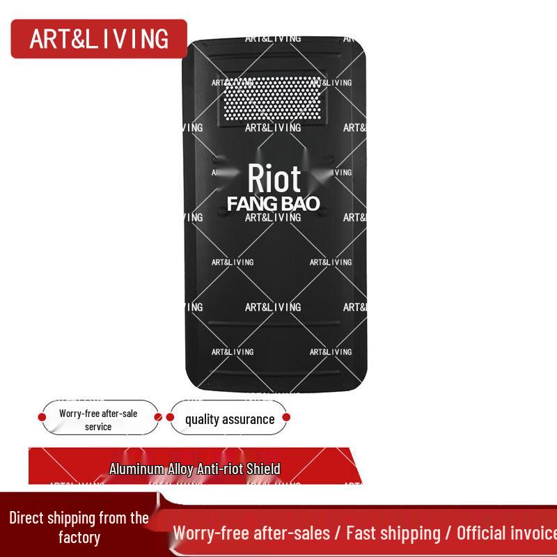 ART&LIVING Aluminum Alloy Anti-Riot Shield