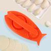 Raindrops Orange Pp Dumpling Maker 2 In 1 Easy To Use For Home 2pcs