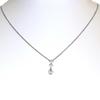 [MWJ TOKYO] Magnetic Necklace, 3 Stones, Silver, Jewelry, Accessory, Casual, Women's