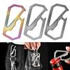 Multitool Titaniums Keychain with Bottle Opener Quickly Release Key Carabiner Clip Portable Key Holder Outdoor Tool