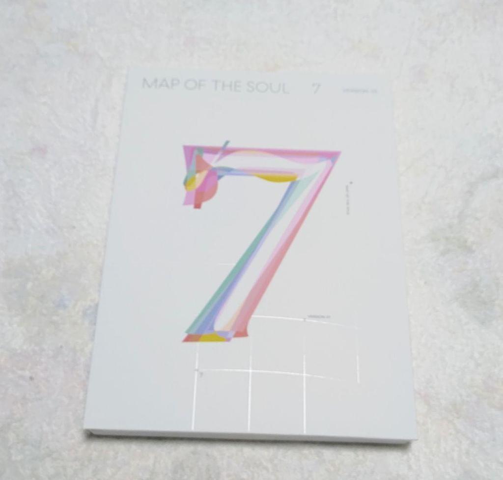 [USED] BTS CD Album MAP OF THE SOUL 7 (4 Versions) BTS Photobook