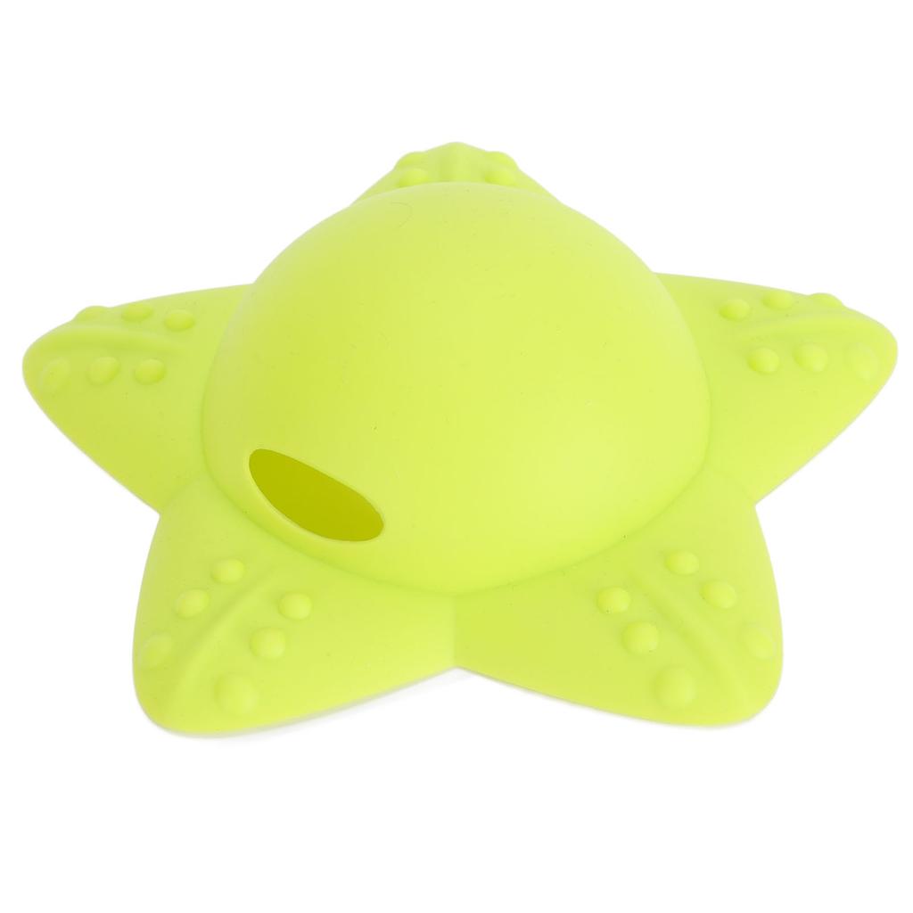 Bathtub Overflow Drain Cover Overflow Prevention Silicone Cartoon  Flat Drain Plug Green