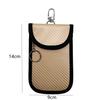 Carbon Fiber Car Key Anti-theft Shielding Pouch