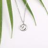 Teamer 12 Zodiac Stainless Steel Necklace Women Men Gemini Aries Libra Taurus Twelve Constellation Birthday Gifts Wholesale