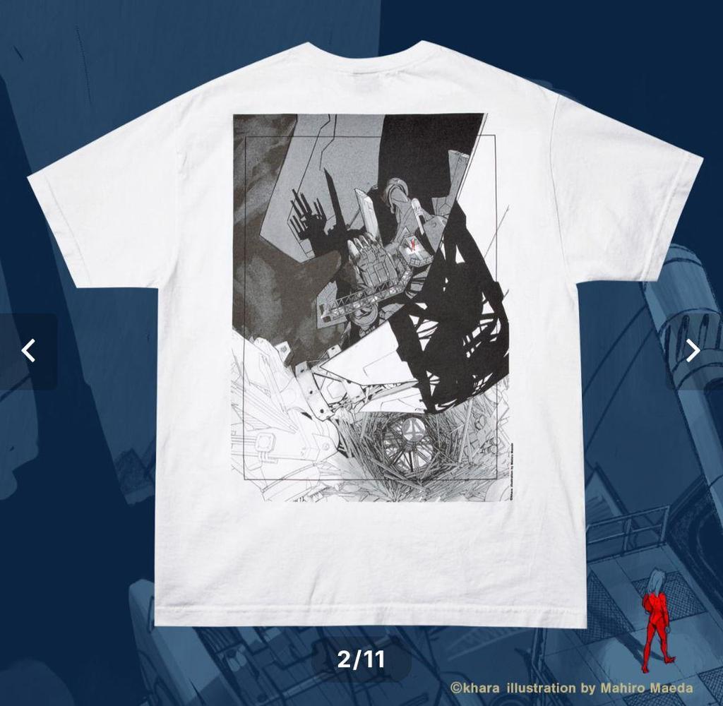 [USED] EVANGELION × GEEKS RULE T SHIRT vol.02