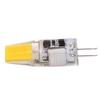 G4 LED COB Bulb 5W 600LM Silicone Chandelier Ceiling Lamp Bulb AC DC 12V 4.2x1.3cm