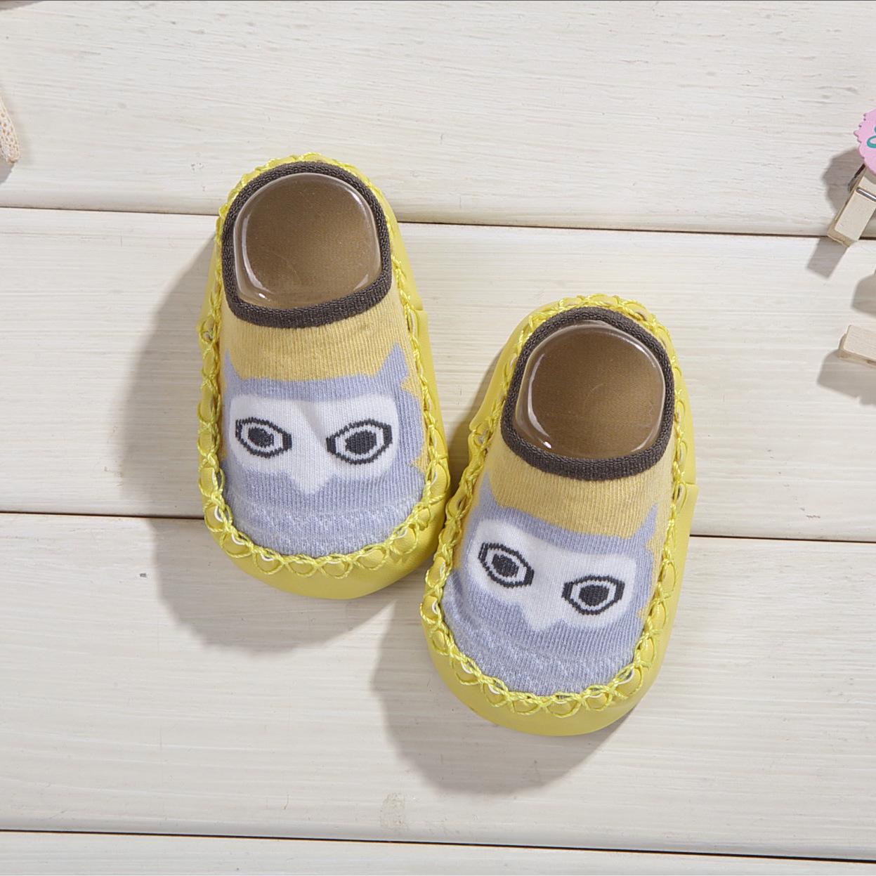 

New Spring & Autumn Cartoon Baby Shoes & Socks - Soft Sole Walking Socks for Boys & Girls M (12cm sole)