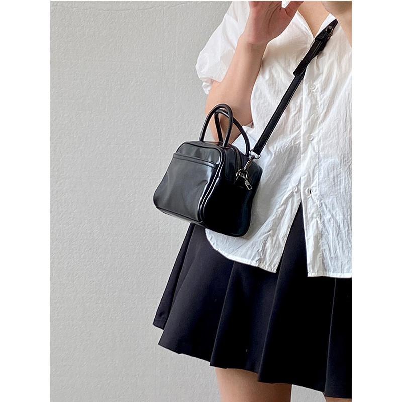 IELGY Female Bag Simple All-Match Retro Shoulder Messenger Bag
