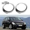Left Right Front Fog Light Lamp Chrome Trim Ring Cover for Mercedes-Benz W251 R-Class 2006 2007 2008 2009 2010 2518850374