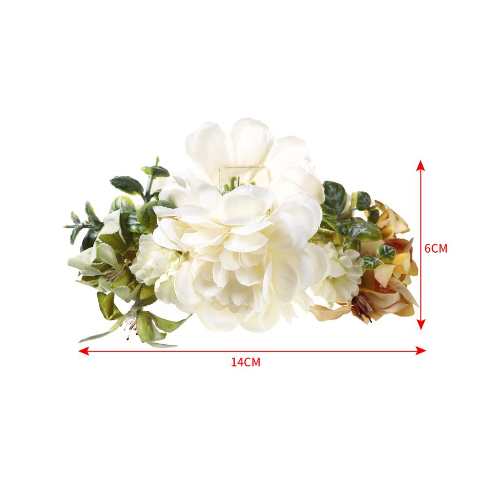 Large Flower Hair Clip Claws For Women Hair Crab Thick Hair Barrettes Hairpins Women Girls Fashion Hair Accessories