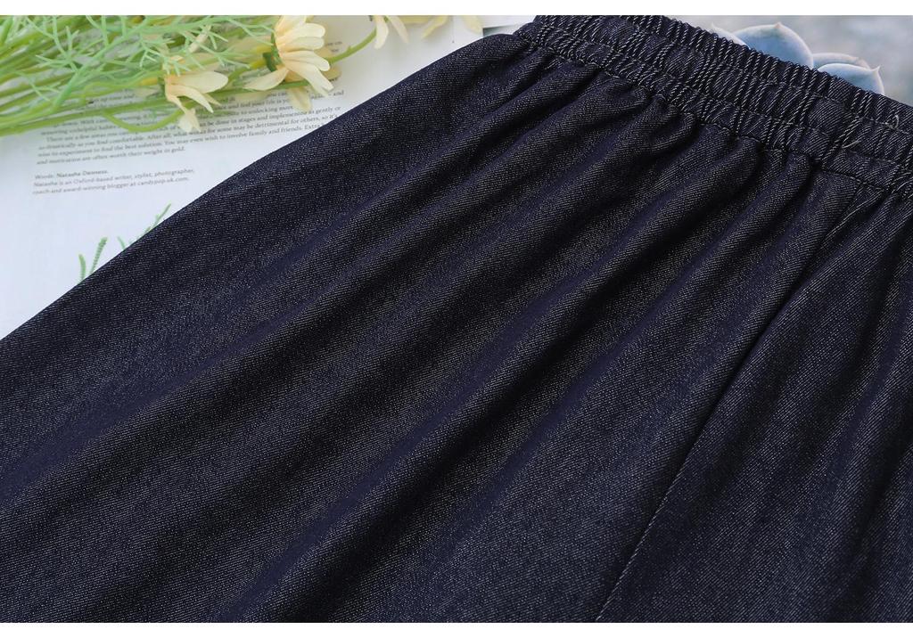 Dames Jeans met Hoge Taille en Wijde Pijpen, Grote Maten - Figuurcorrigerend, Losse Pasvorm voor Lente 2026