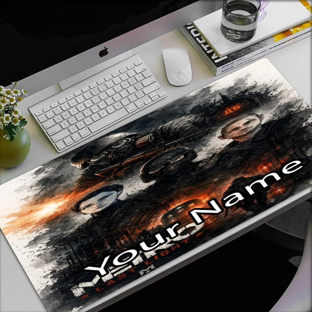 Custom Name Metro Theme Mouse Pad, Non Slip Rubber Base, Multifunctional Office & Home Decor, Perfect for Workspace Personalization.