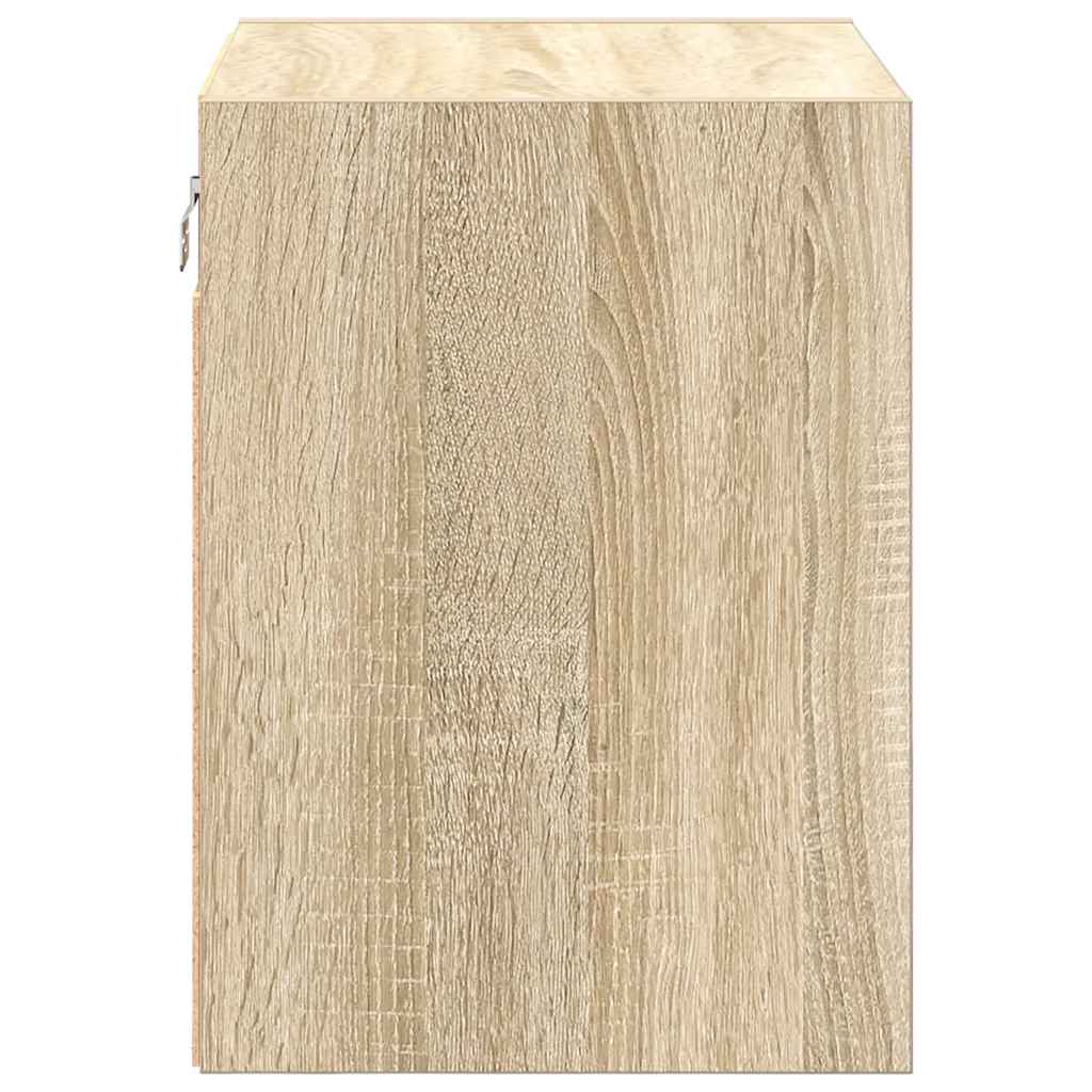 Garażowa Szafka Ścienna Sonoma Oak Drewno Klejone