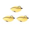 3Pcs Floating Yellow Duckling Realistic Plastic Duck Fish Pond Ornament for Garden Swimming Pool Fishing Pond Water