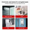 with Wrench Plumbing Hose Corrugated Faucet Connector Hose  Bathroom Heater