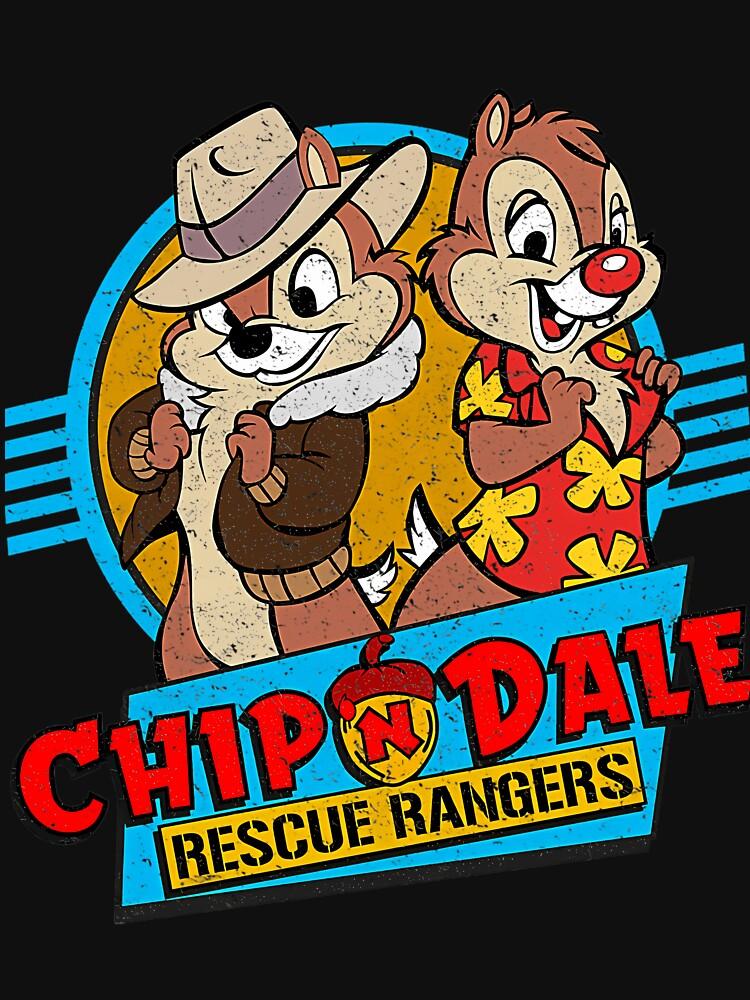 Chip 'n Dale Záchranáři Kreslený Film Děti - Vintage Kreslené Filmy Základní Unisex Tričko