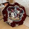 1PC Warner Gryffindor Coat of Arms Umbrella-8-Rib Reinforced, Automatic Open, Lightweight & Durable-A54