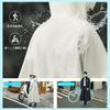 Kaniya Large Backpack Stylish Long Rain Windproof and Perfect for Rainy and Heavy Includes Storage Bag Raincoat, Cycling, Size, Compatible, Poncho,