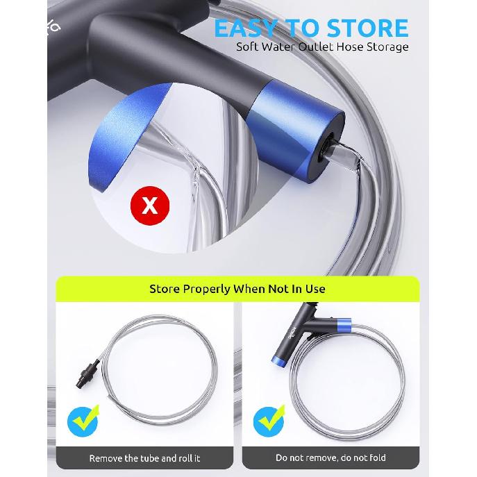 Aquarium Siphon Pump Gravel Cleaner, Fish Tank Vacuum Gravels Cleaning Kit, Manual Water Changer with Air Push Button, Aquariums Sand Clean Set, Hose