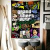 GTA Pattern Home Decor Tapestry, Wall Hanging, Decorative RV Wall Cloth.MGT0918544
